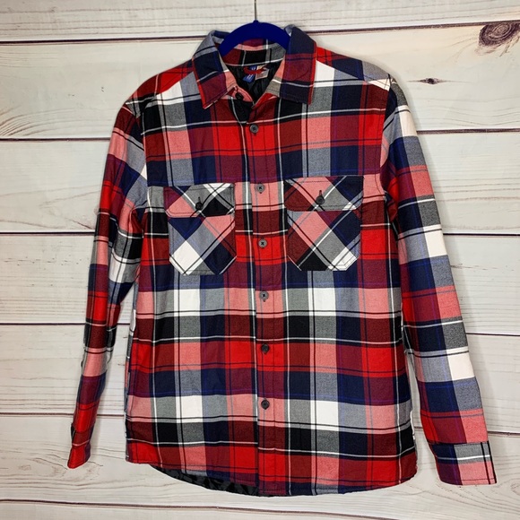 Divided Other - Divided for H&M  • padded flannel shirt jacket
